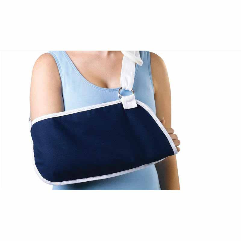 Medline Deep Pocket Arm Slings, Dark Blue, Small (ORT11300S)