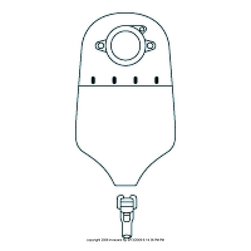 SUR-FIT Natura® Standard Urostomy Pouch