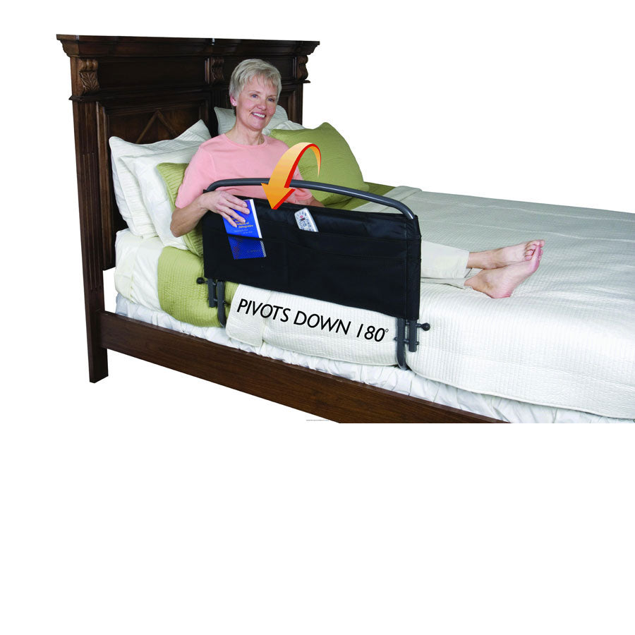 30" Pivoting Safety Bed Rail With Padded Pouch