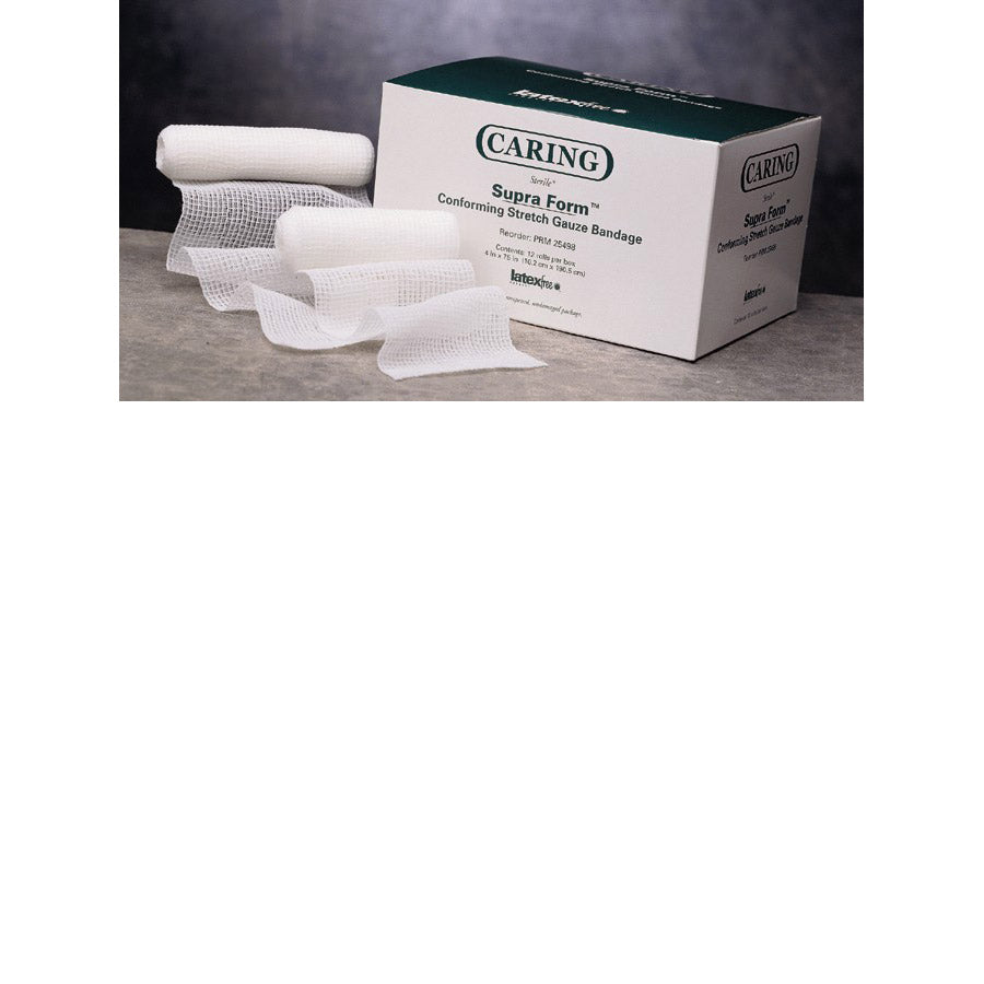 Bandage Gauze Supra Form 4X75 Strl Lf - PRM25498Z - Medical Supply