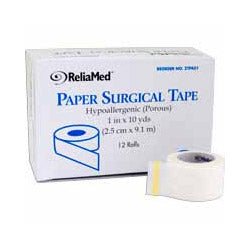 1" x 10 yds. Tape, Paper, Roll by Cardinal Health