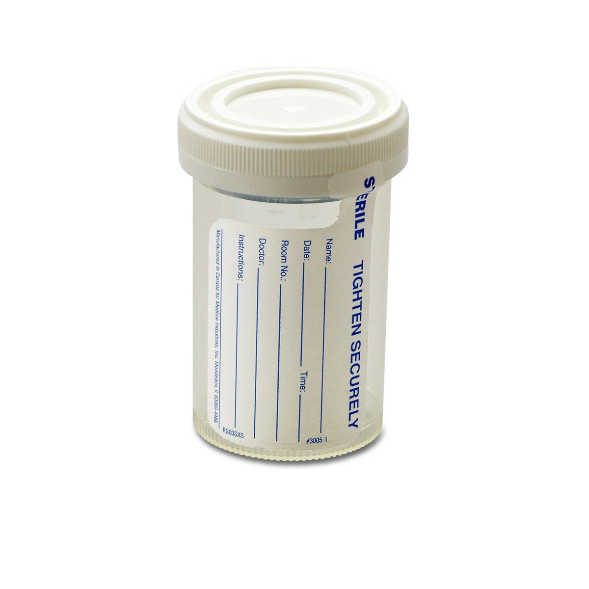 Click-n-Close Pneumatic Tube System Specimen Container 3Oz Strl Path -  DYND30362 - Medical Supply Group