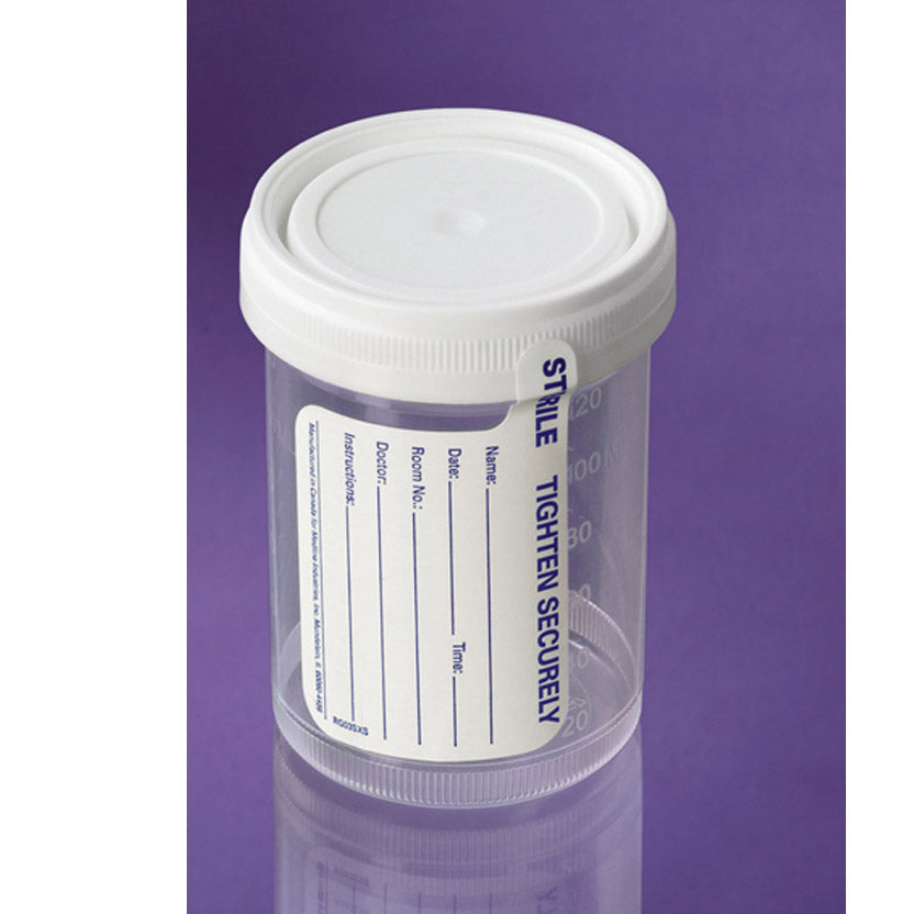 Container Specimen Pneumatic Tube 4Oz Sterile