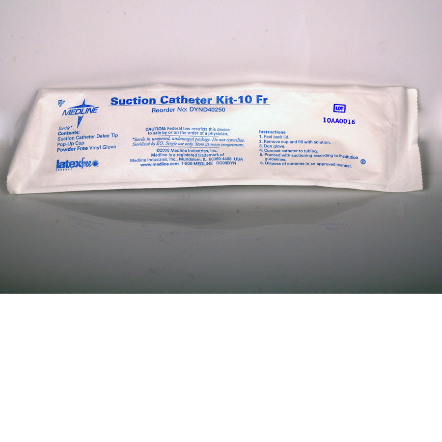 Kit Catheter Suction 10Fr Delee 1Glv Cup