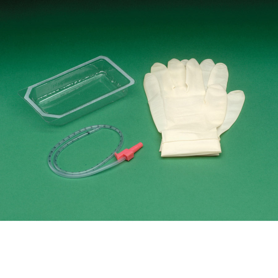Kit Suction Cath Mini 18Fr 2 Gloves Calib