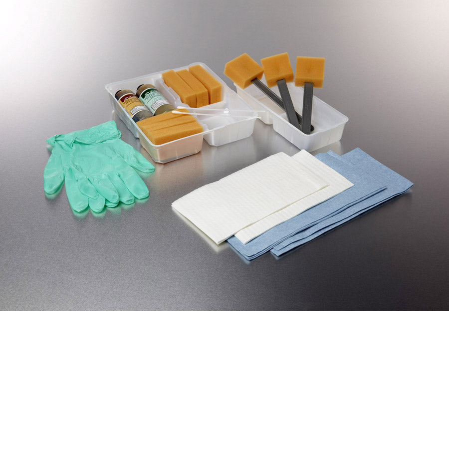 Tray Skin Scrub Premium Wet Latex free