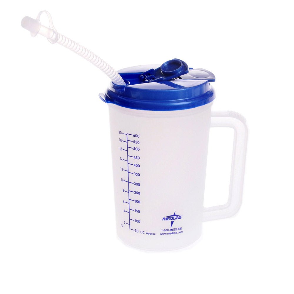 Plastic Water Pitcher with Lid (32 Oz) Carafe Pitchers for Drinks