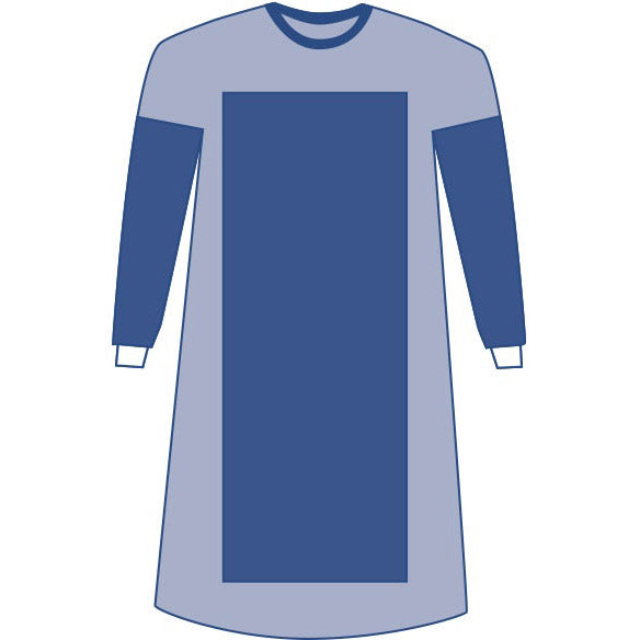 Gown Reinforced Poly Eclipse Twl Xlng-Xlg