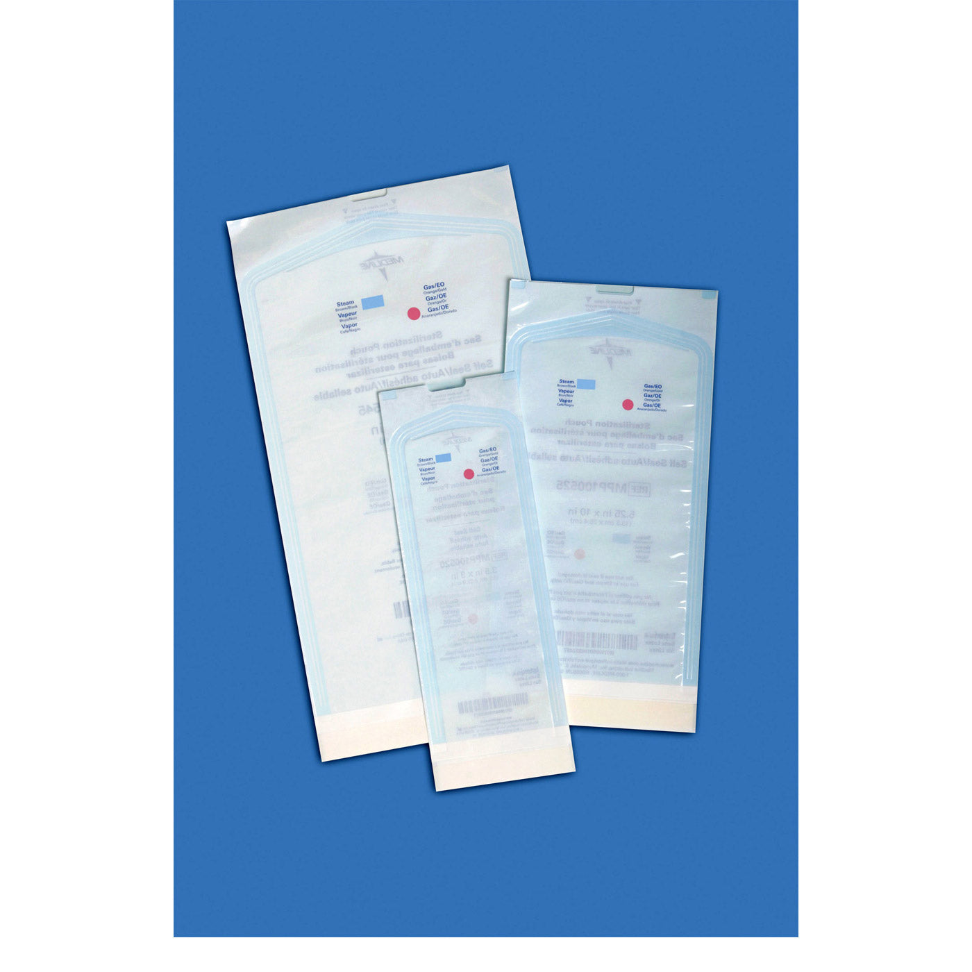 Pouch Steri Tyvek Self-Seal 7.5 X 13