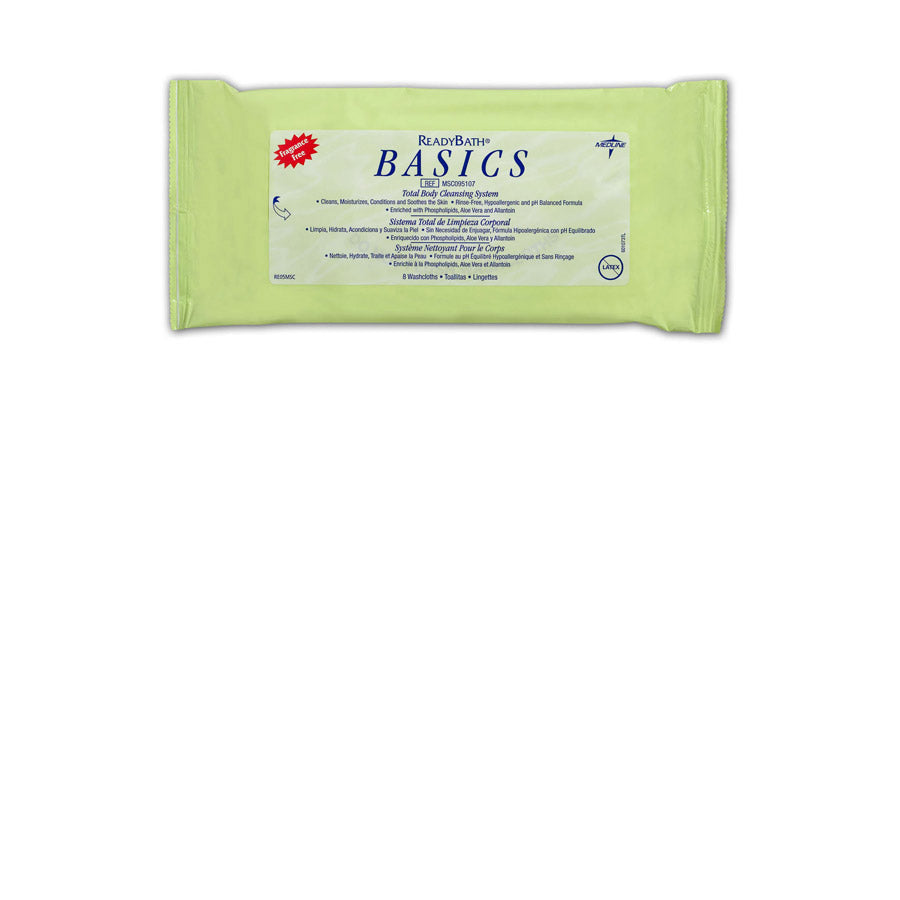 Cloth Readybath Basics Frag Free 8-Pk