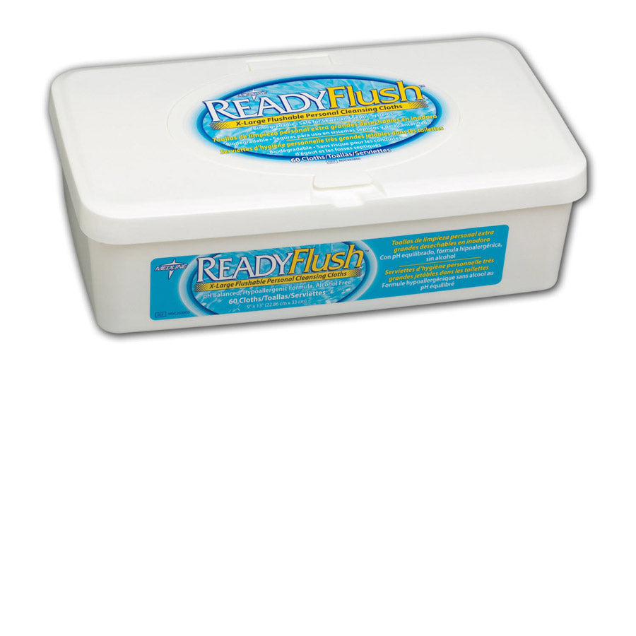 Wipe Readyflush Scented 9X13 60-Tub