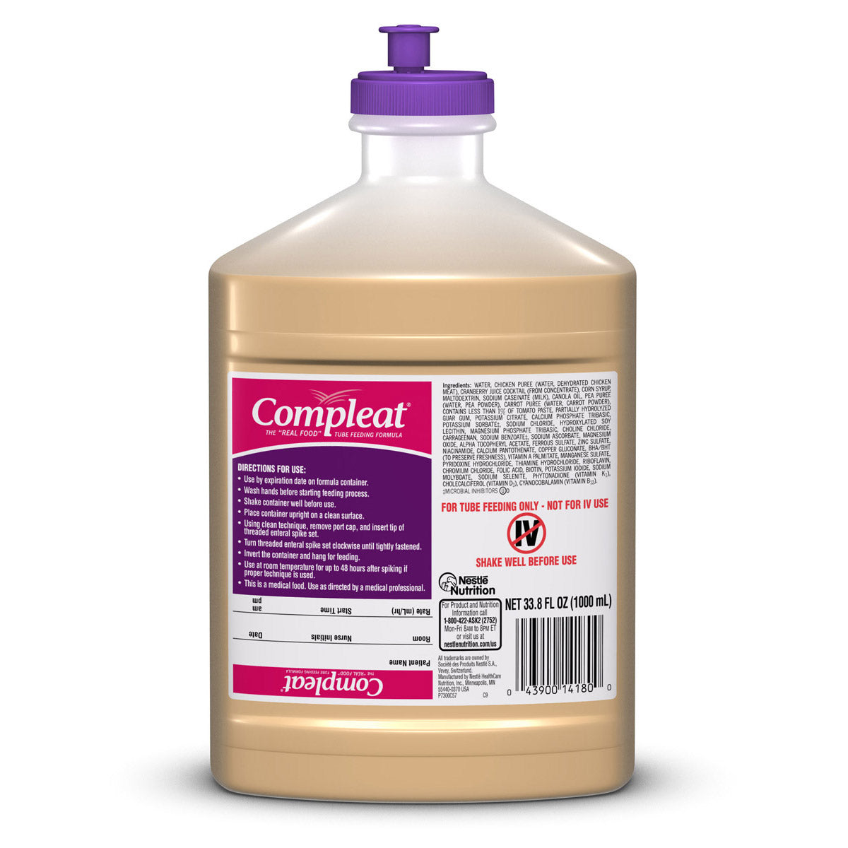 Compleat 1000 Ml Spikeright Bottle