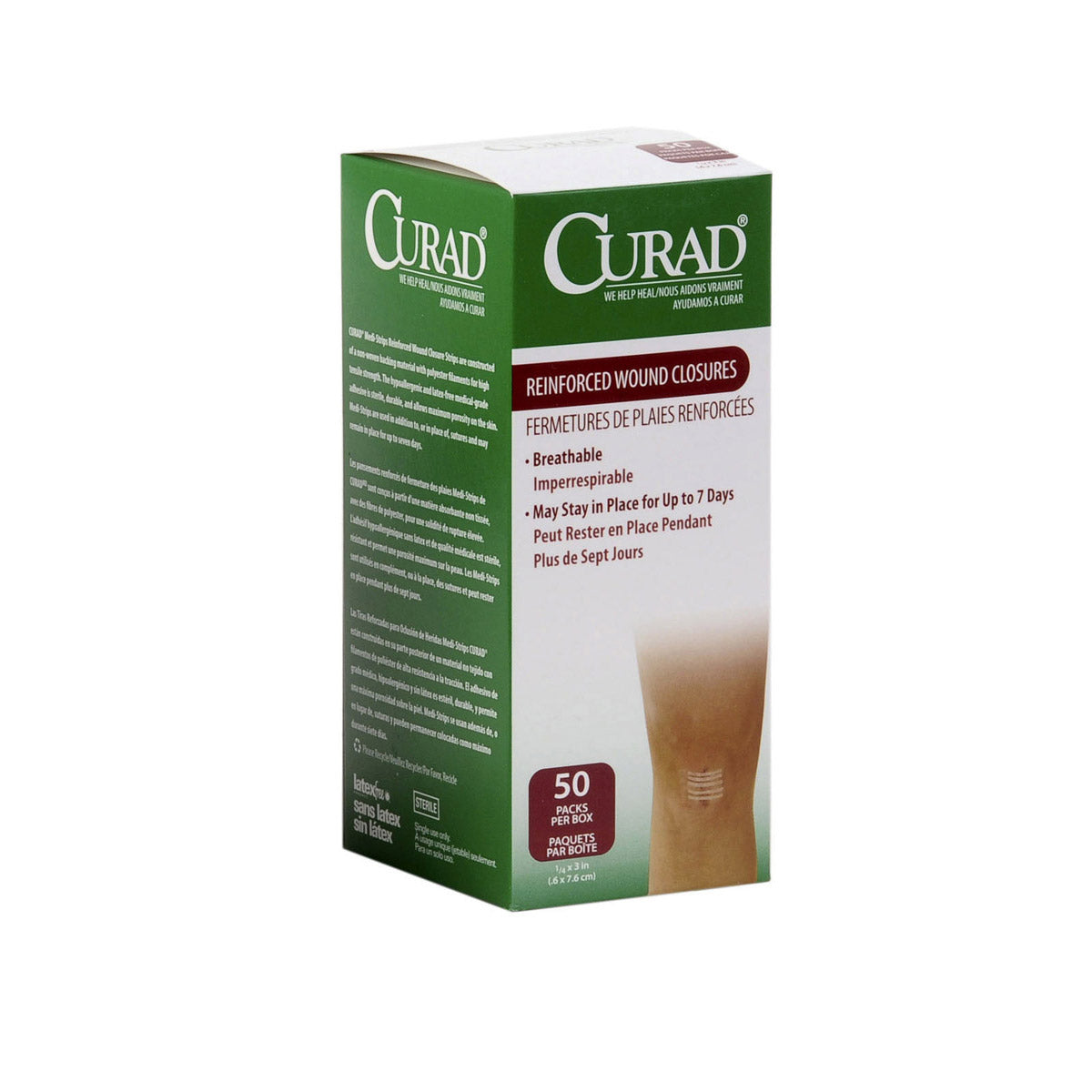 Strip Closure Wound Medi-Strip 1/4X3 INCH