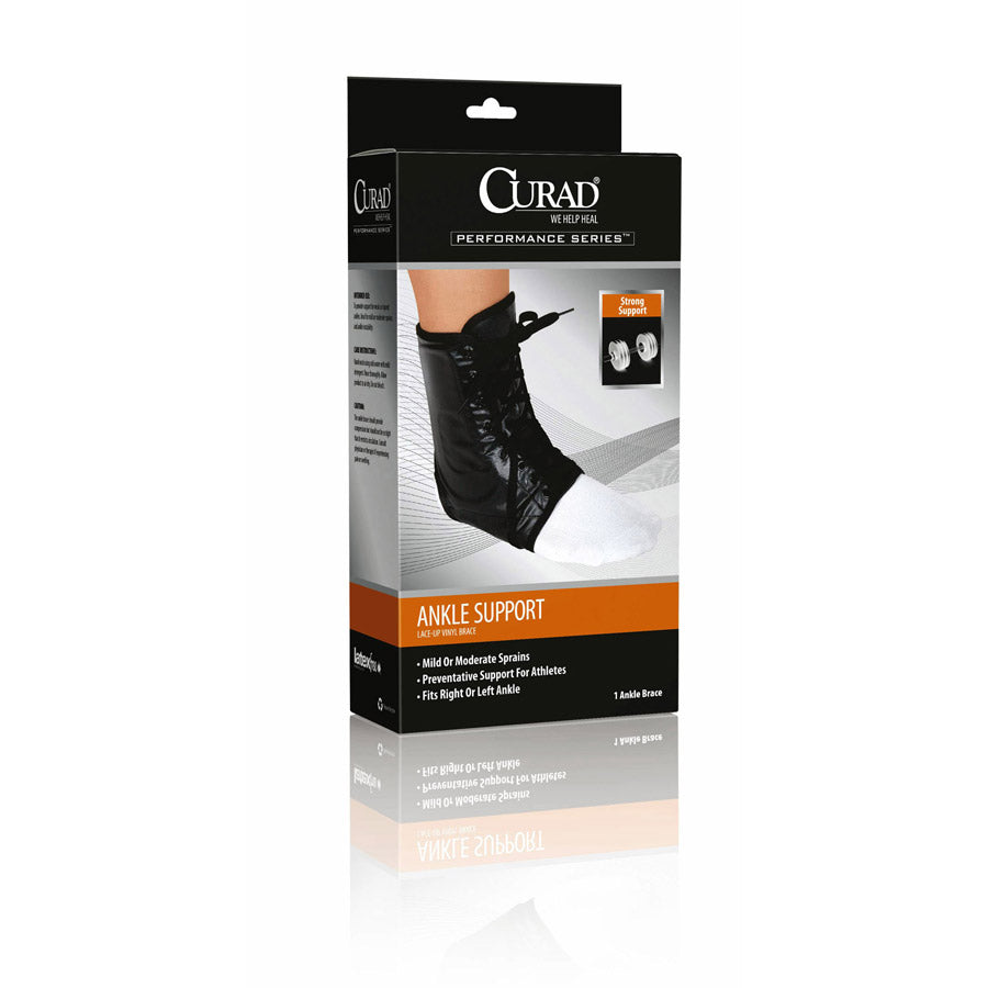 Splint Ankle Lace-Up Vinyl LG