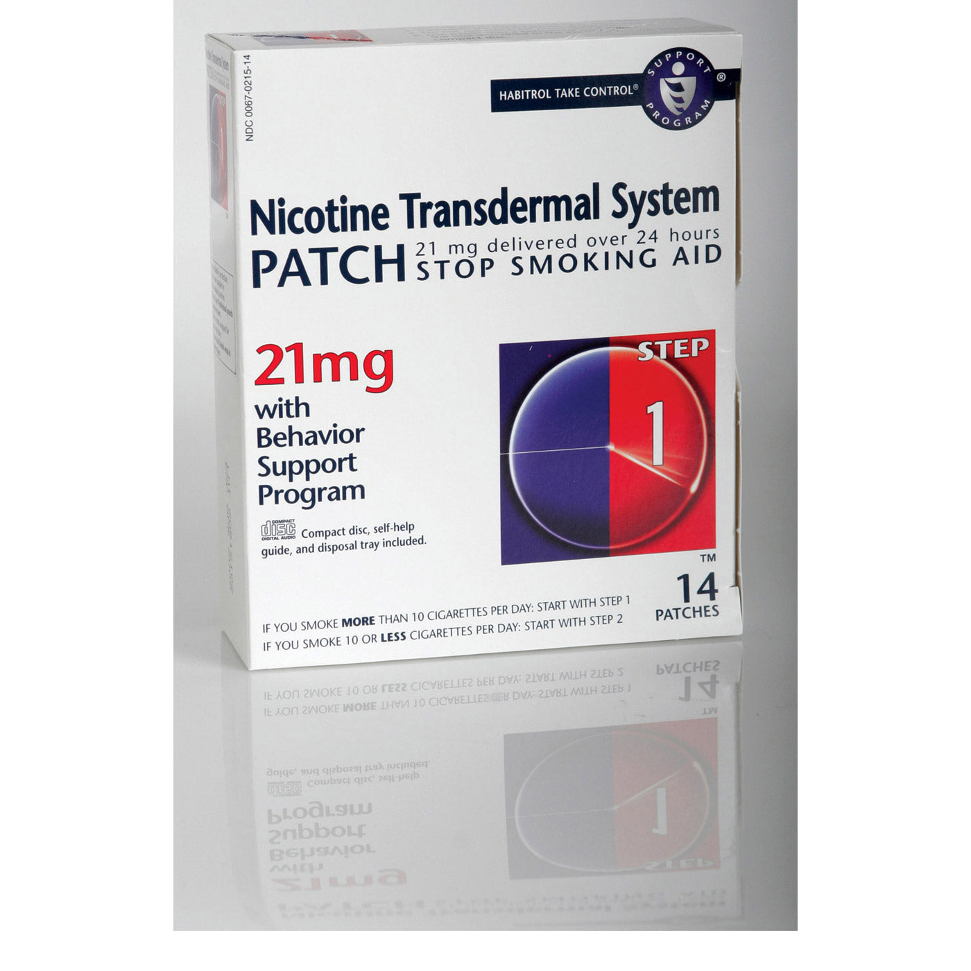 Patch Nicotine 21Mg Step 1 14-Box