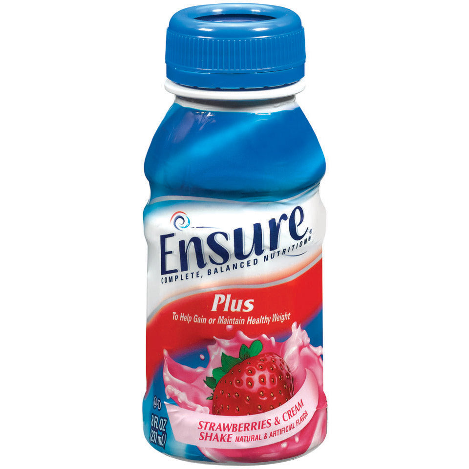 Supplement Ensure Plus Strawberry 8Oz Btl