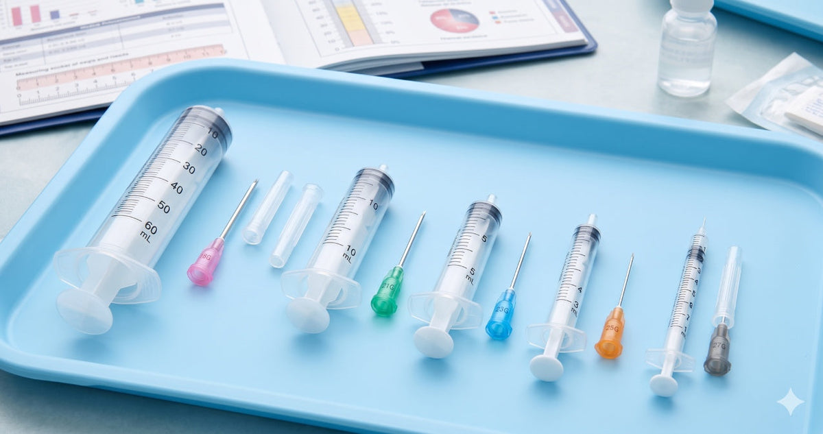 "Needle gauge and syringe sizes: a practical reference"