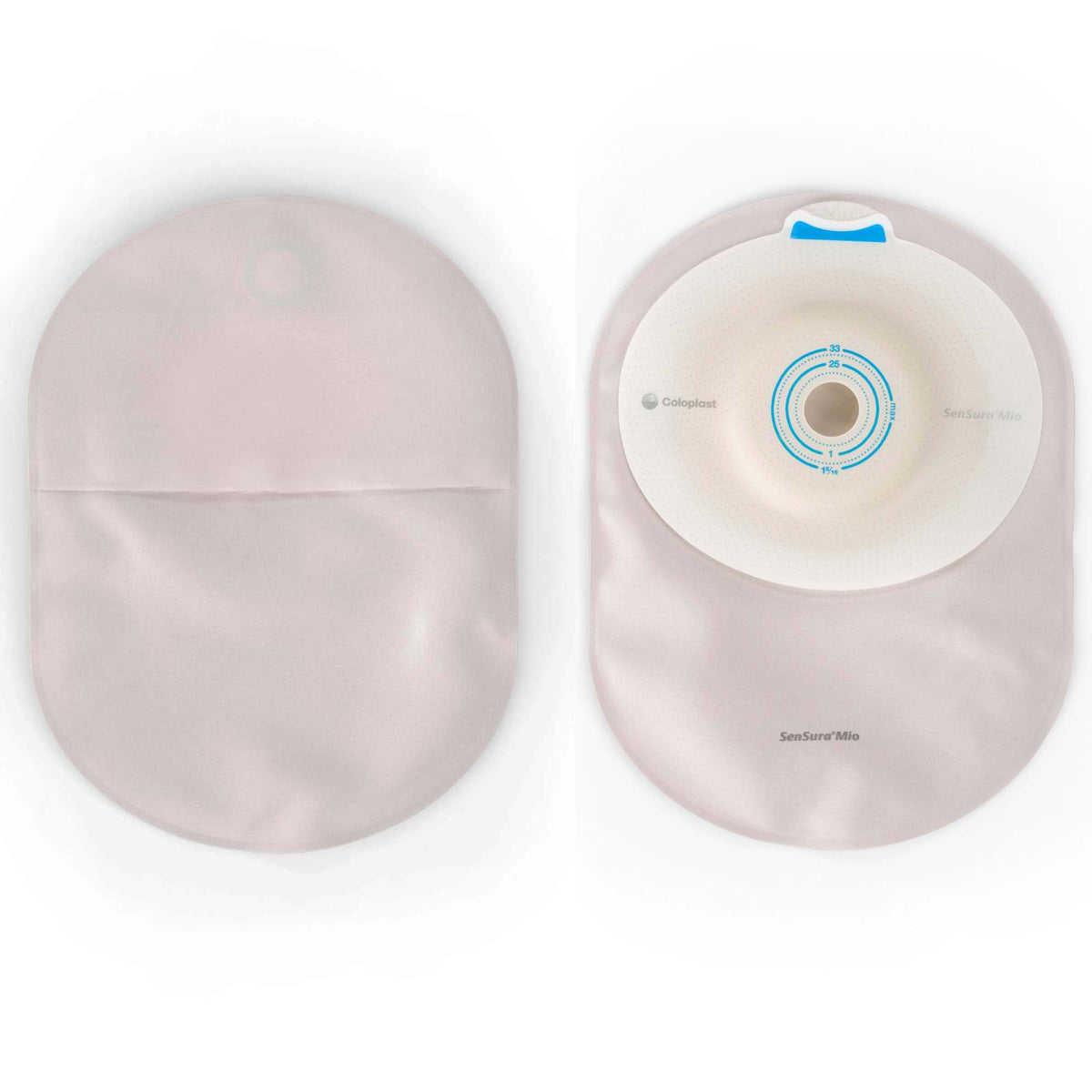 Coloplast SenSura Mio Convex one-piece closed ostomy pouch