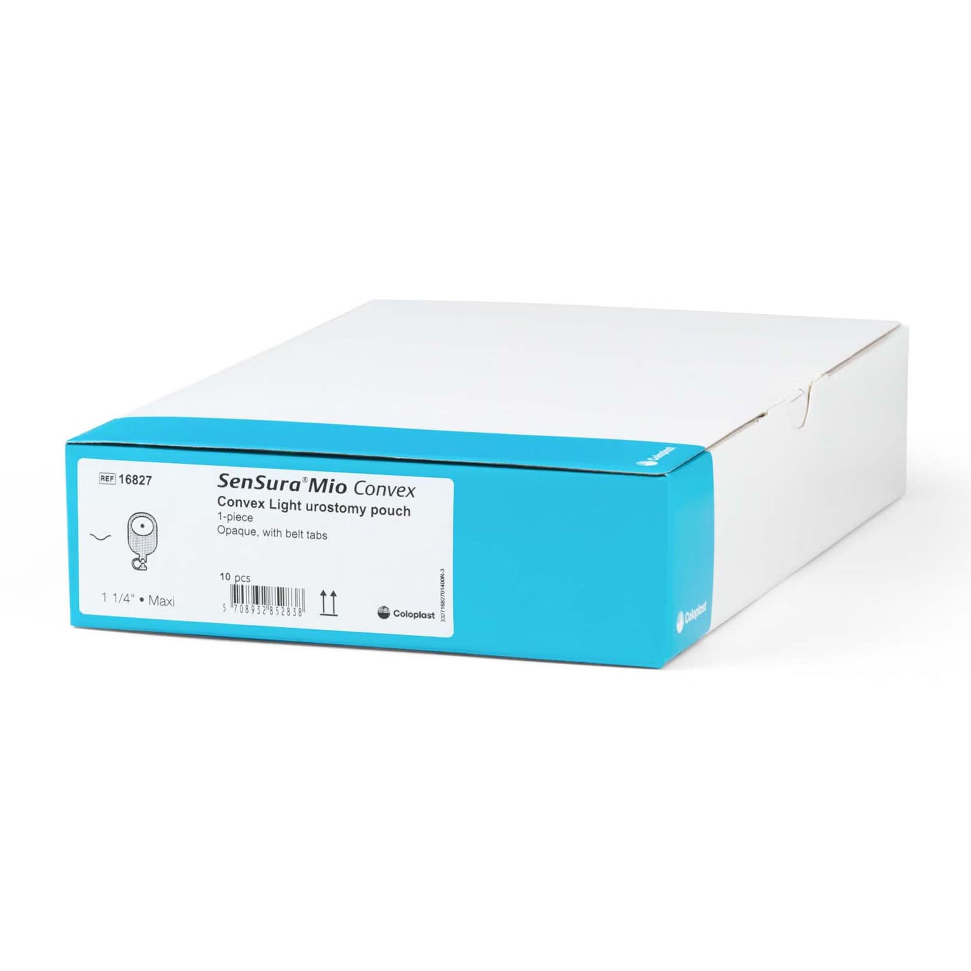 Coloplast SenSura® Mio One-Piece Urostomy Pouch, Convex Light, Pre-Cut.