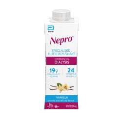 Nepro® Vanilla Flavor Liquid 8 oz. Reclosable Carton
