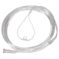 Nasal Cannula Comfort Soft Plus® Neonatal Curved Prongs 7 Foot Tubing Low Flow Rate