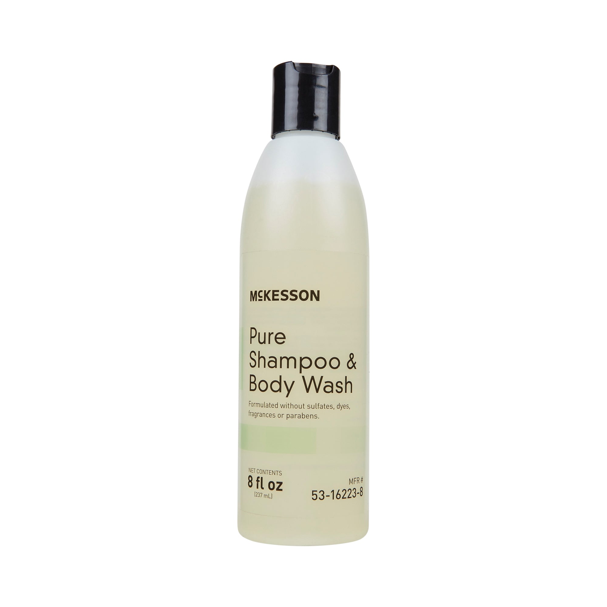 Shampoo and Body Wash Pure 8 oz. Flip Top Bottle Unscented 2/PK
