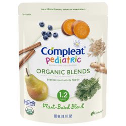 Compleat Pediatric Organic Blends Plant Blend Flavor 10.1 oz. Pouch Liquid