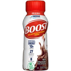 Boost Original Rich Chocolate Flavor Liquid 8 oz. Bottle