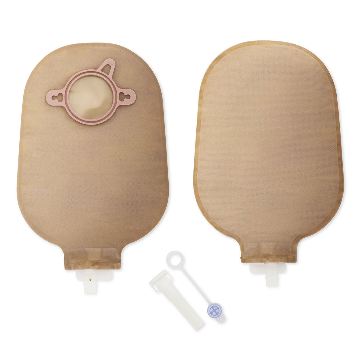 Hollister Premier CeraPlus One-Piece Convex Urostomy Pouch, Cut-to-Fit