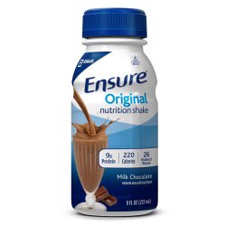 Ensure® Original Shake Milk Chocolate Flavor Liquid 8 oz. Bottle