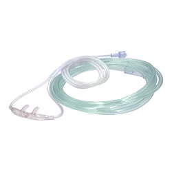 ETCO2 Nasal Cannula Salter Labs® Adult Curved Prongs with Tubing Low Flow Rate