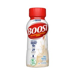 Boost Original Very Vanilla Flavor Liquid 8 oz. Bottle