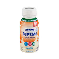 PediaSure® Peptide 1.0 Cal Vanilla Flavor 8 oz. Bottle Liquid