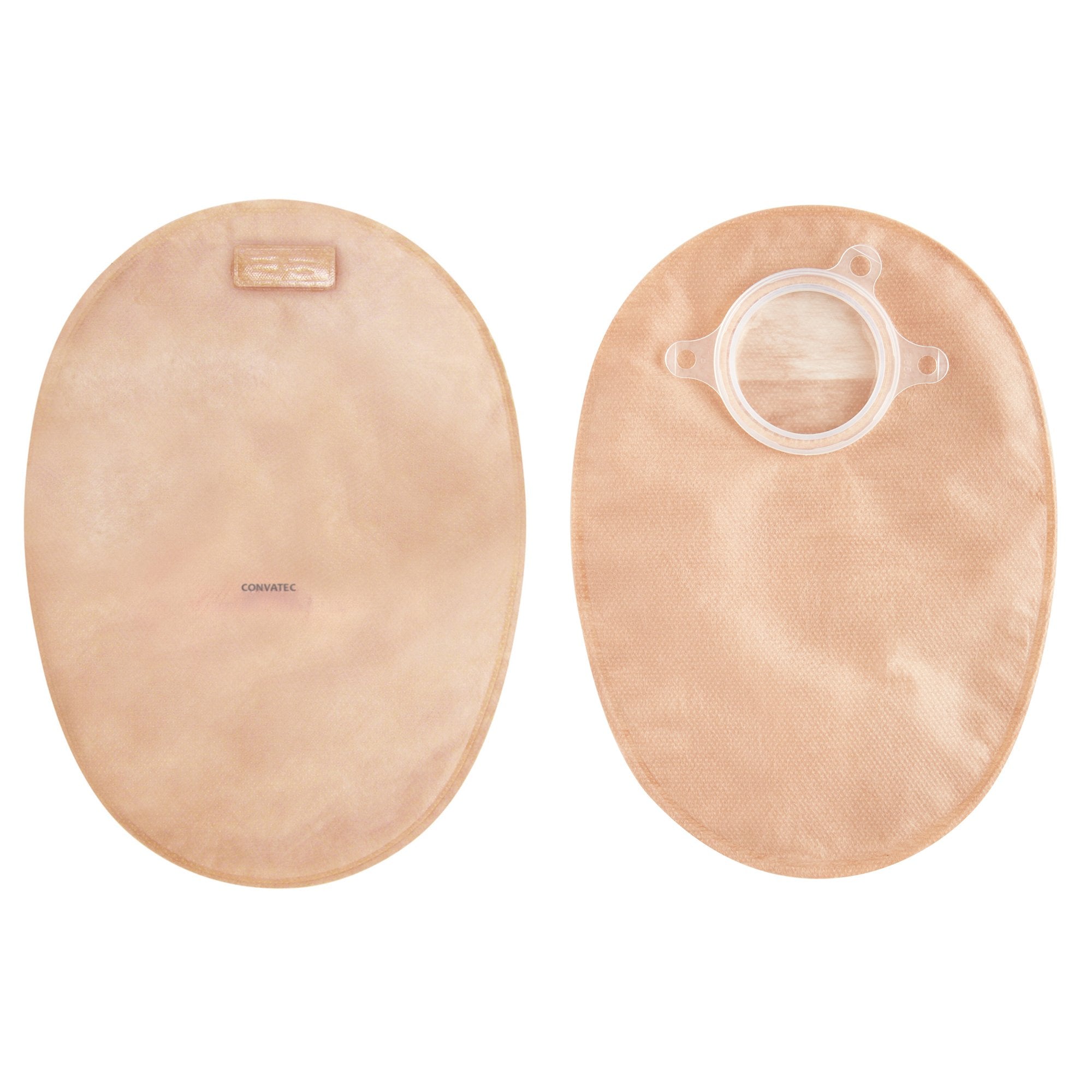 ConvaTec Ostomy Pouch Natura® + Two-Piece System 8 Inch Length Closed End