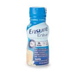 Ensure Enlive Advanced Therapeutic Nutrition Shake Vanilla Flavor Liquid 8 oz. Bottle
