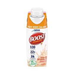 Boost® Very High Calorie Strawberry Flavor Liquid 8 oz. Reclosable Carton