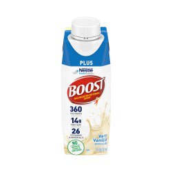 Boost Plus Very Vanilla Flavor Liquid 8 oz. Carton
