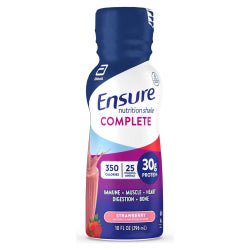 Ensure Complete Strawberry Flavor Liquid 10 oz. Bottle