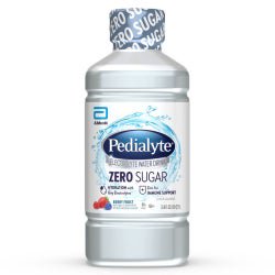 Pedialyte® Zero Sugar Berry Frost Flavor 33.8 oz.