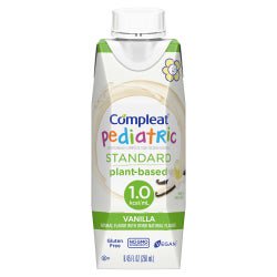 Compleat Pediatric Standard 1.0 Cal Vanilla Flavor 8.45 oz. Carton Liquid
