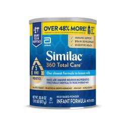 Similac® 360 Total Care® Unflavored 30.8 oz. Can Powder