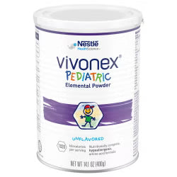 Vivonex Pediatric Unflavored Powder 400 Gram Can