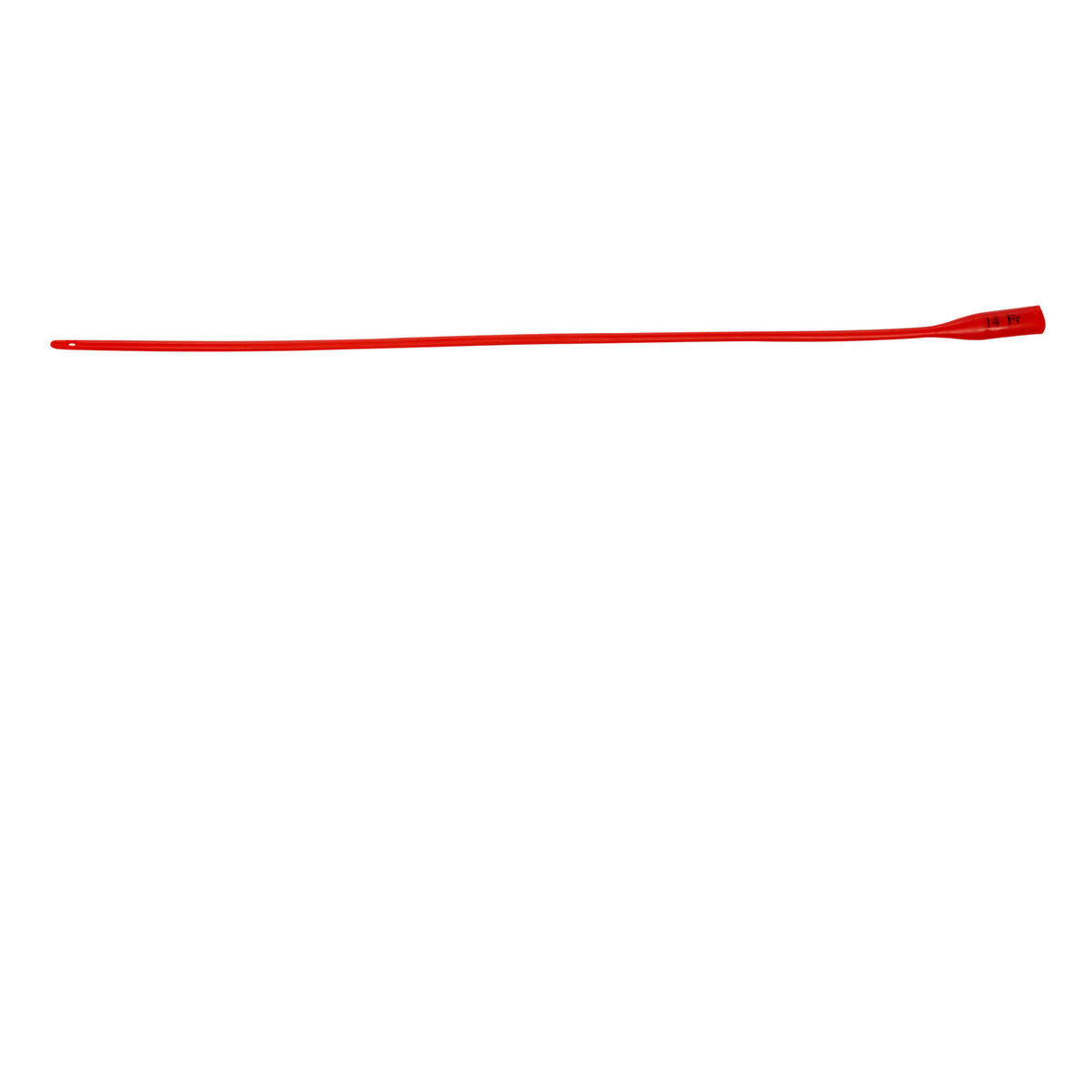 Kendall Dover™ Robinson Red Rubber Urethral Catheter 16 inch Length