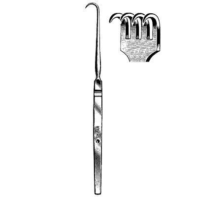 Rigid Dermal Retractor 6 - 22-9129
