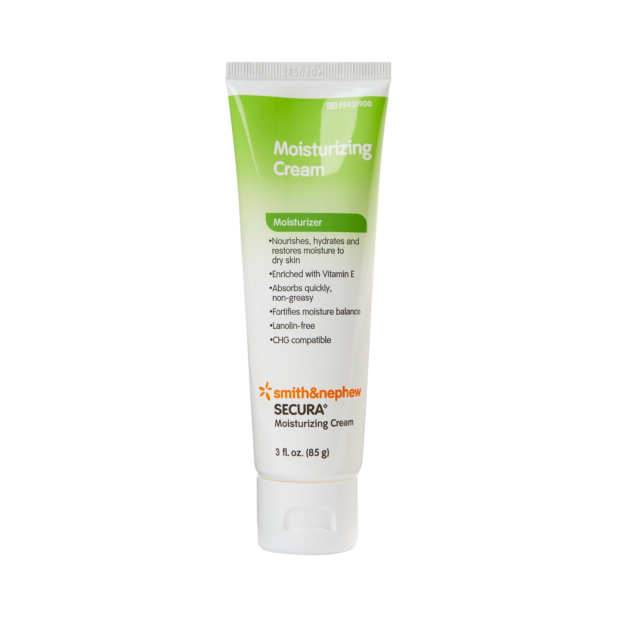 Secura™ Hand and Body Moisturizer Tube Unscented Cream