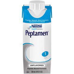 Peptamen Unflavored Liquid 250 mL Carton