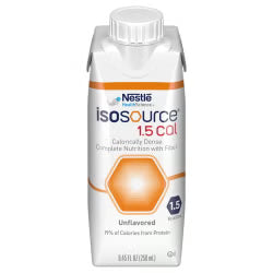 Isosource 1.5 Cal Unflavored Liquid 250 mL Carton