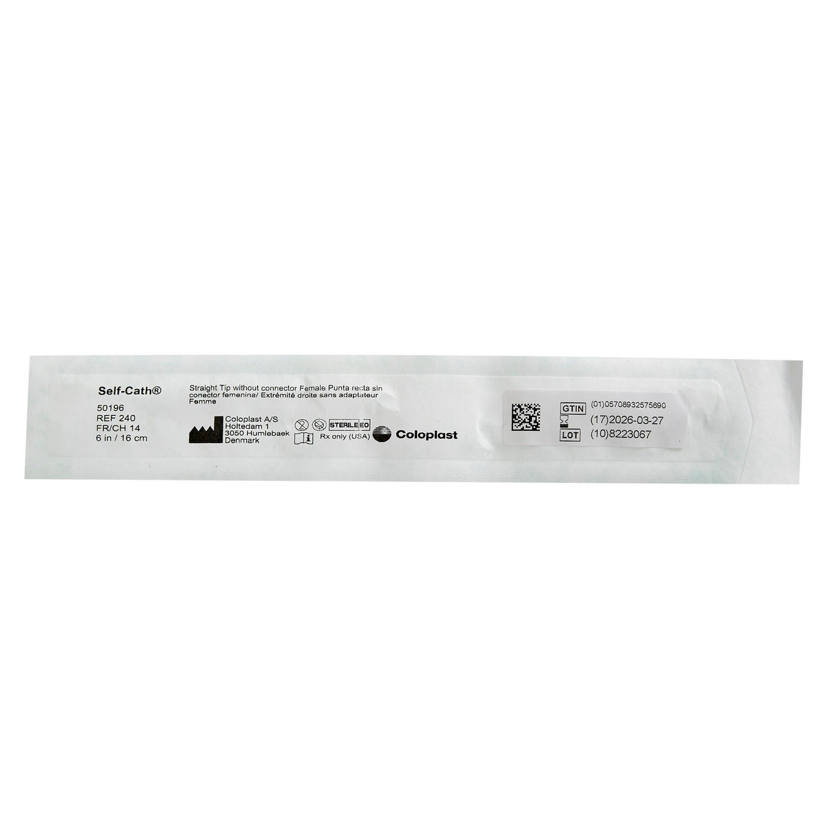 Coloplast Self-Cath® Urethral Catheter, Straight Tip