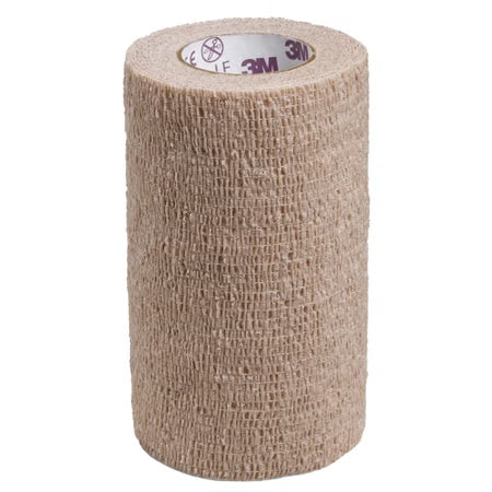 Cohesive Bandage 3M™ Coban™ LF 5 Yard Self-adherent Closure Tan Sterile Standard Compression