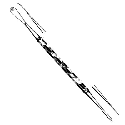 Wax Spatula Double End 7 St Louis - 42-558